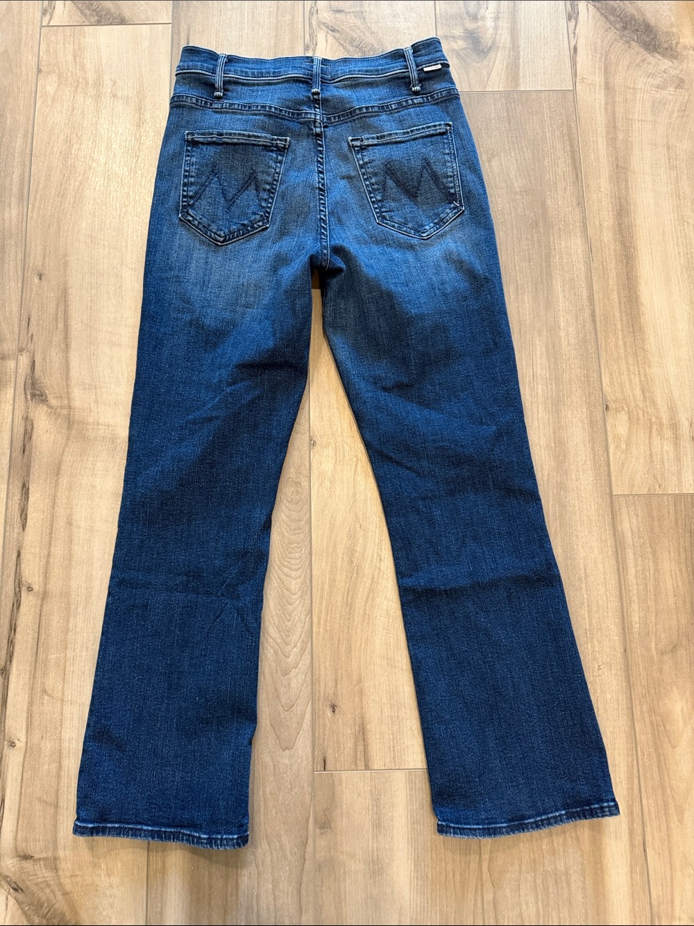 NEW MOTHER High Rise Hustler Ankle Crop Jeans in Heirloom Color.  Size 29.  NWOT - Picture 5 of 10